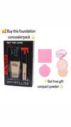 Buy foundation Concealer and get Compact Powder gift